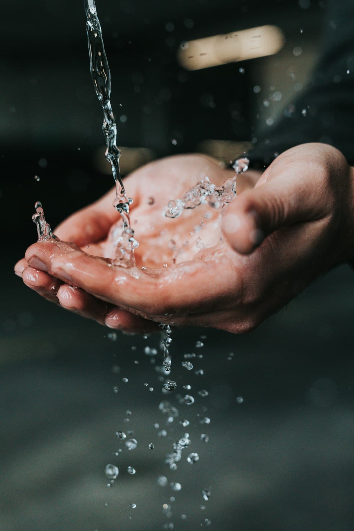 Representative photography of clean-water access